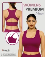 Active Comfort Stylish Bra (Maroon)