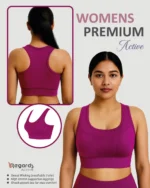 Active Comfort Stylish Bra (Maroon)