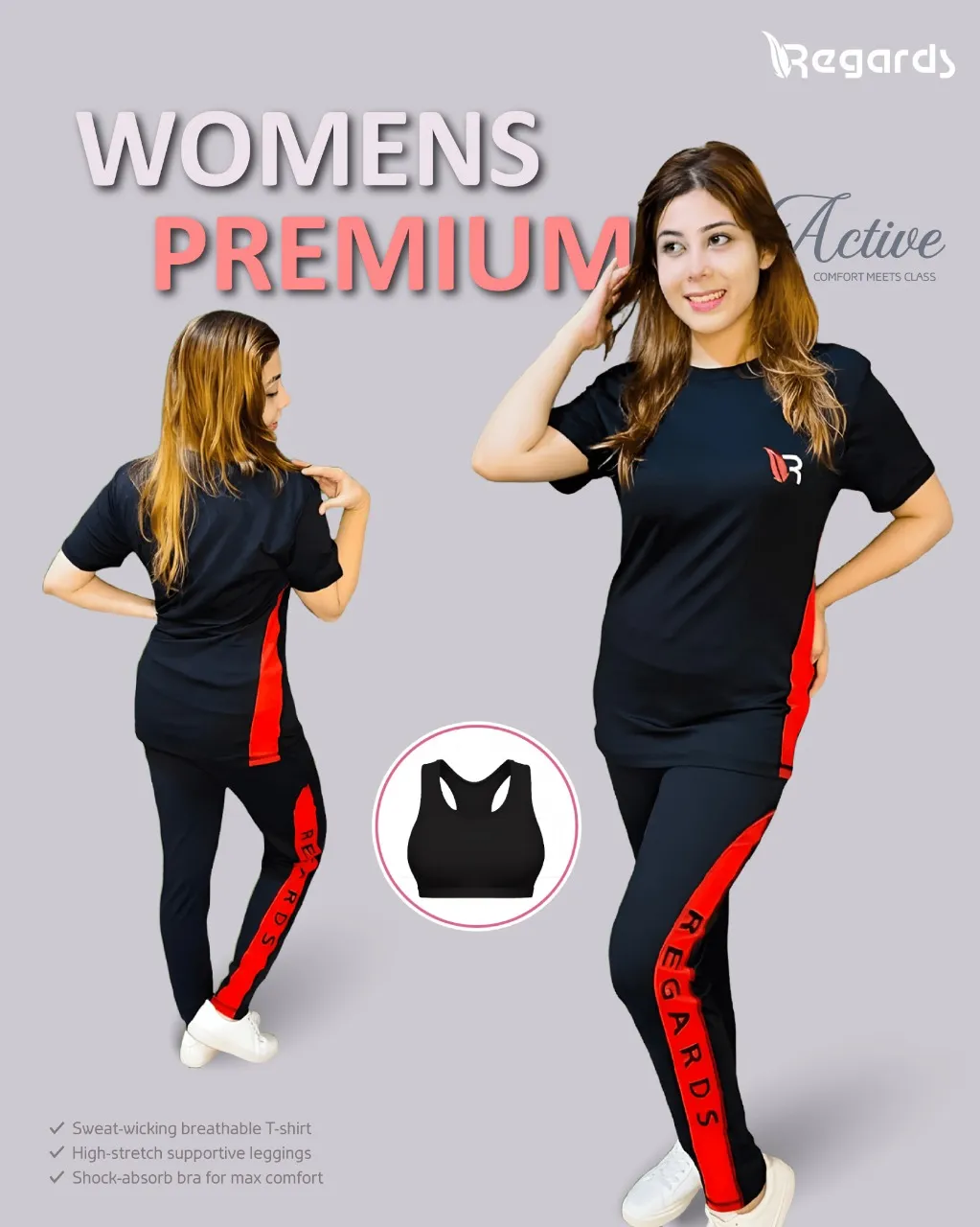 bdc75437be1a4c0ea019f2ac7a1c0c74 Elevate your active lifestyle effortlessly 3PCS combo - Image 1