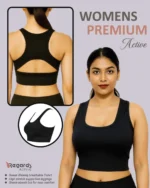 Active Comfort Stylish Bra (Black)
