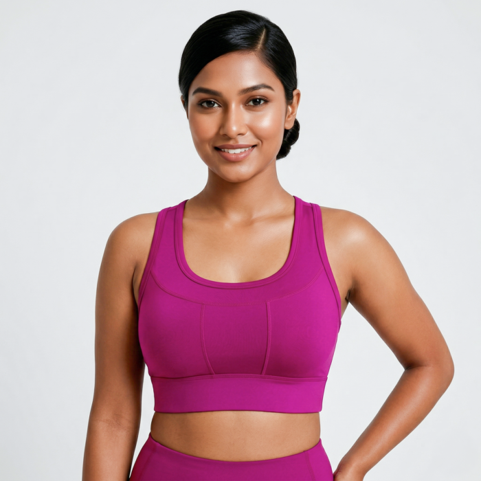 Active Comfort Stylish Bra (Maroon)