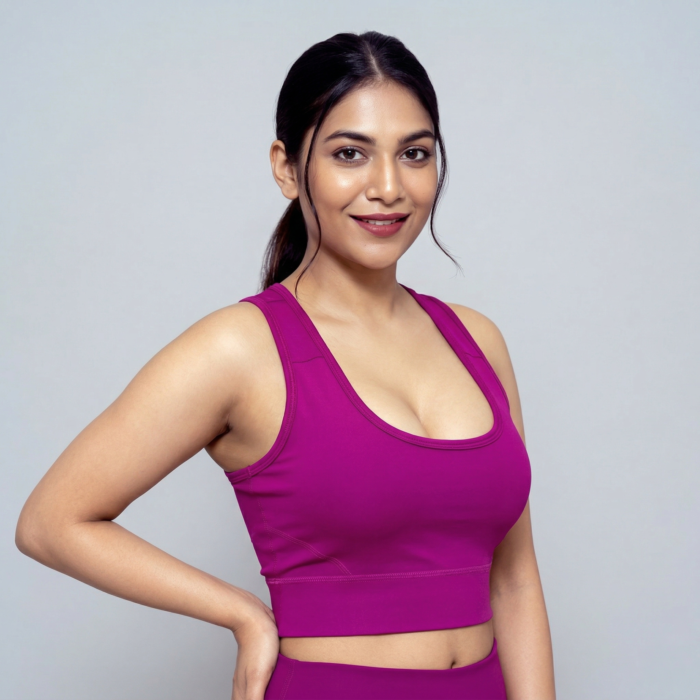 Active Comfort Stylish Bra (Maroon)