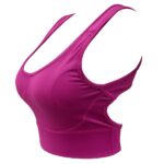 Active Stylish Bra (Maroon) Cross - Image 3