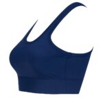 Active Stylish Bra (Navy Blue) Racerback - Image 3