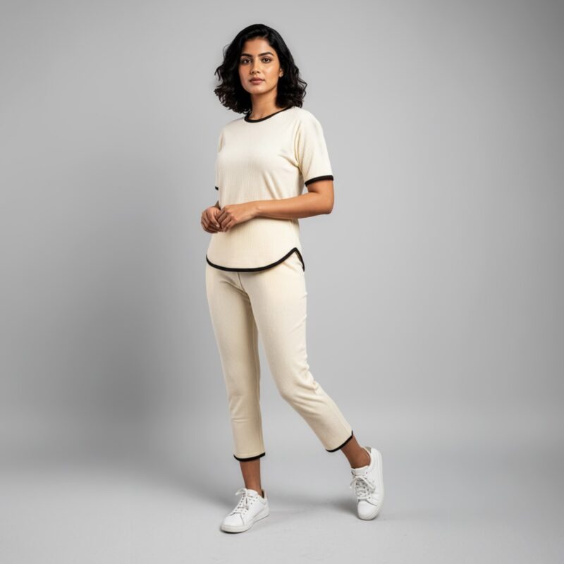 Flexfit Co-ords Set Cream