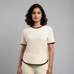 Flexfit Co-ords Set Cream - Image 2