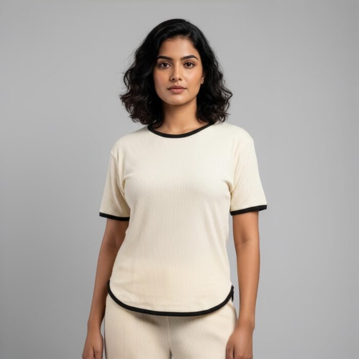 Flexfit Co-ords Set Cream - Image 2