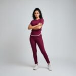 Flexfit Co-ords Set Maroon - Image 4