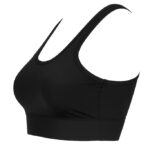 Active Stylish Bra (Black) Racerback - Image 3