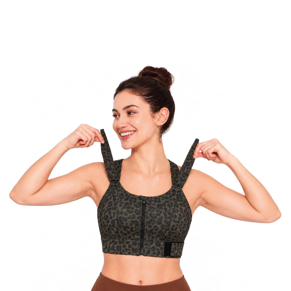 Black-print Women's High-Support Adjustable Sports Black Print - Image 1