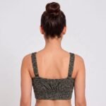 Women's High-Support Adjustable Sports Black Print - Image 2