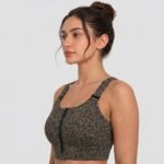 Women's High-Support Adjustable Sports Black Print - Image 3